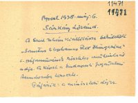 regeszta-21917 OMKT-nem iktatott ml 11471r