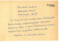 regeszta-21945 OMKT-nem iktatott ml 11485r