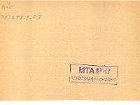 regeszta-22346 OMKT-nem iktatott ml 11684v